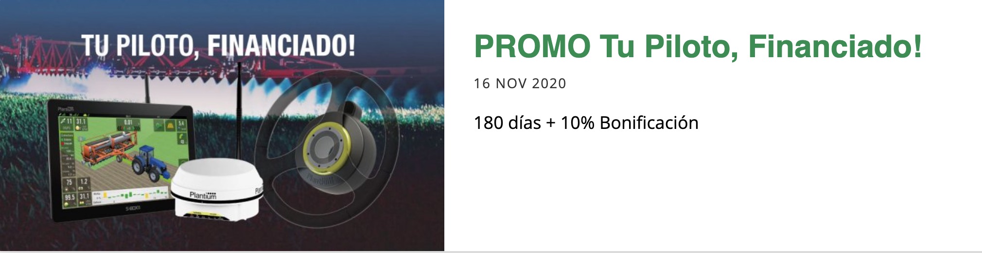 Promo Tu Piloto Financiado